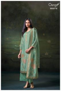 Ganga kyoko 5327 wholesale market in mumbai for dress materials
